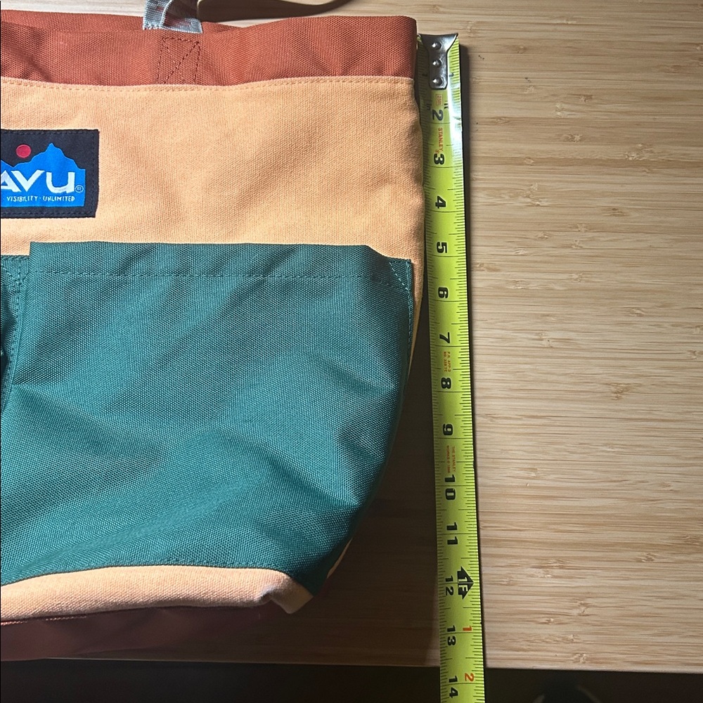 KAVU Orange and Green Tote Bag - Picture 8 of 10